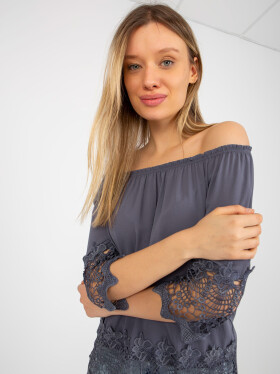 Dámská halenka LK BZ model 18309971 grafit FPrice