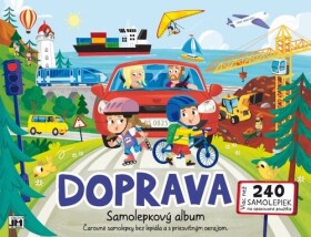 Samolepkový album - Doprava