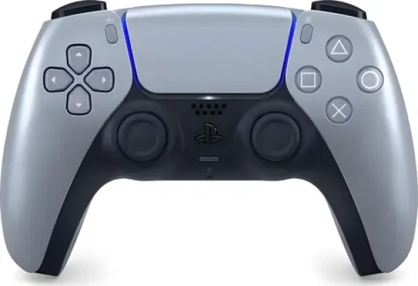 Sony DualSense stříbrná / Gamepad / PS5 / Haptická zpětná vazba / Adaptivní spouště (711719577652)