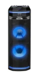 BLAUPUNKT PS11DB černá / přenosný párty reproduktor / 1200W / Bluetooth / karaoke / FM / výdrž až 23 hod (5901750503382)