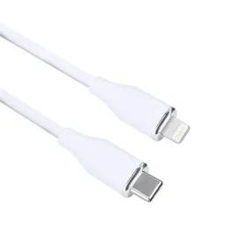 Solight SSC1902-S kabel USB-C (M) - Lightning (M) 2m bílá / silikon (8592718036133)