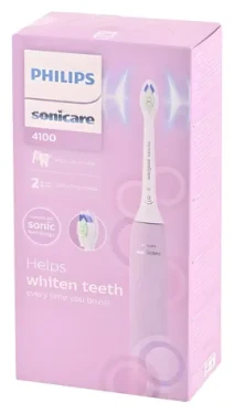 Philips 4100 Series HX3689/44 šeříková / Sonický zubní kartáček / 31.000 pulsů / 2 úrovně intenzity / časovač (HX3689/44)
