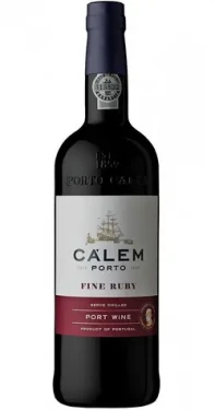 CALEM Portské víno Fine Ruby / červené / sladké / 19,5 % / 0,75 l (5601077101017)