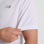 Bavlněná polokošile New Balance Pique M MT51519WT T-Shirt m