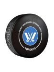 Inglasco / Sherwood Puk PWHL Toronto 2024 Inaugural Season Official Game Hockey Puck