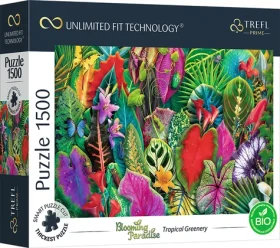 Trefl - Puzzle - UFT Blooming Paradise: Tropická zeleň
