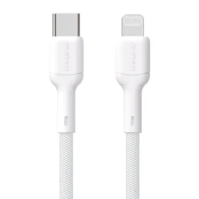 Dudao Datový kabel L9X / USB-C / Lightning 30W / 2 m / bílá (195962)