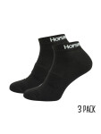 Horsefeathers RAPID PREMIUM black pánské kotníkové ponožky