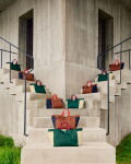 HAY Bavlněná taška Weekend Bag L Electric Blue, modrá barva, textil