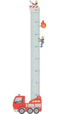 GOKI Dřevěný růstový metr Hasiči / od 0 let (60707)