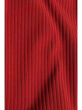 Maxi šaty s rozparkem na - červené EU L model 15106629