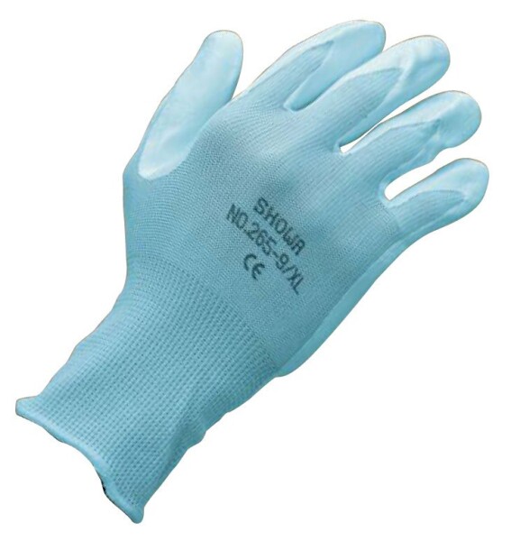 Pracovní rukavice Showa Nitril Fine 265 - hmatová citlivost Velikost rukavic: 7/M C39569