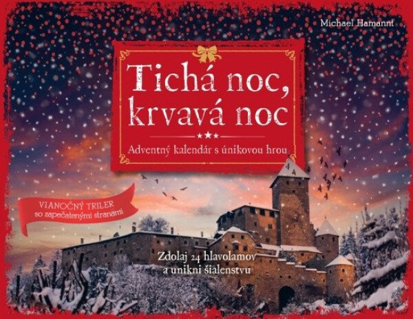 Tichá noc, krvavá noc – Adventný kalendár s únikovou hrou (slovensky)