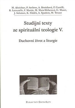 Studijní texty ze spirituální teologie VIII.