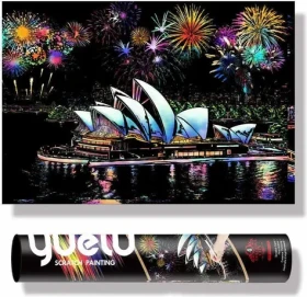 NORIMPEX Škrabací obrázek Opera v Sydney