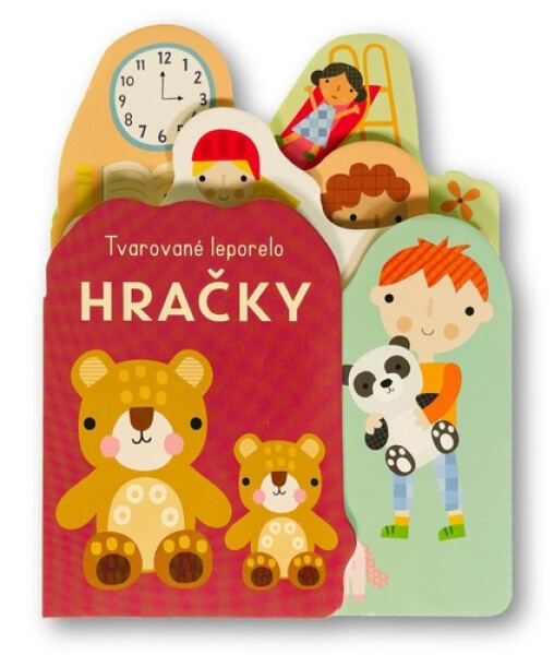 Tvarované leporelo Hračky - Sally Payne