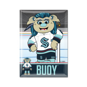 Wincraft Magnet Seattle Kraken NHL Metal Magnet MASCOT