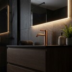 REA - Umyvadlová baterie Rivo Brush Copper REA-B6537