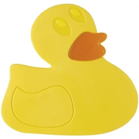 Spirella protiskluzové přísavky ve tvaru kachniček oranžovo žlutá / PVC / 6 ks (7610583191465)