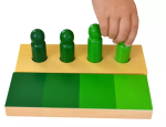 Moyo Montessori Moyo Montessori Stínování barev - figurky s destičkami
