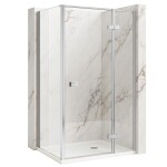 REA/S - Sprchový kout Atlas 90x80 Chrome vpravo KPL-K4361