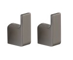 Gedy - PIRENEI háček, balení 2ks, gun metal PI2781