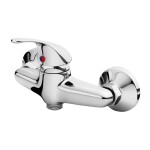 Baterie sprchová nástěnná, chrom, rozteč 150mm, BALLETTO