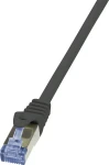 LogiLink patch kabel Cat6a S/FTP černá / Patch kabel / RJ-45 / AWG 26/7 / 7,5 m (CQ3083S)