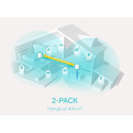 WiFi mesh TP-Link Deco X20, AX1800, 2-pack