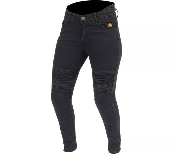 Dámské kevlarové džíny na moto Trilobite Micas Urban ladies jeans black - 26 / černá