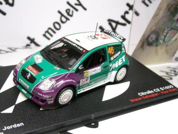 24 RALLY - Citroën C2 S1600 Gallagher Rally Jordan 2008 - ALTAYA 1:43