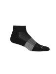 Pánské merino ponožky ICEBREAKER Mens Multisport Light Mini, Black/Snow/Metro Heather velikost: 47-49 (XL)