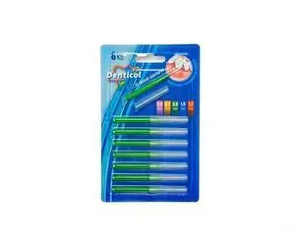 Denticol R01 0,8 mm / Mezizubní kartáček rovný / 8+8 ks (8595689805807)