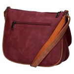 Trendy dámská koženková crossbody kabelka Ulipa, červená