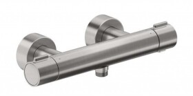 DURAVIT - Termostatická sprchová baterie, kartáčovaný nerez TH4220000070