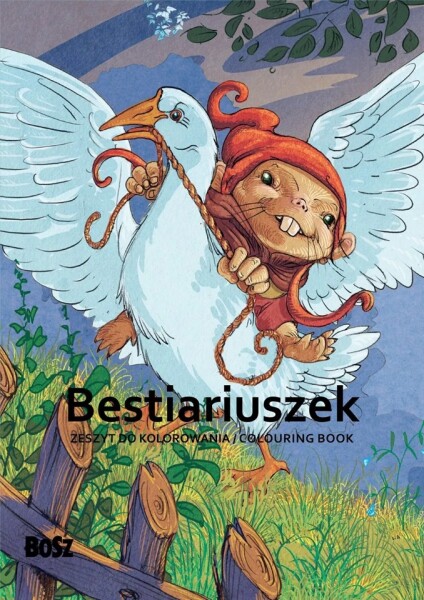 Bestiariuszek, antistresové omalovánky, Witold Vargas