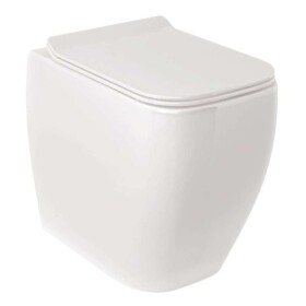 KLUDI - Resa C Stojící WC, vario odpad, Rimless, Spiralflush, lesklá bílá 28WCB0443