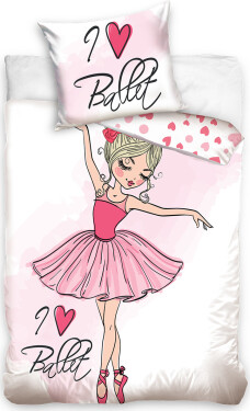 Bavlněné povlečení Baletka z Růžového Snu