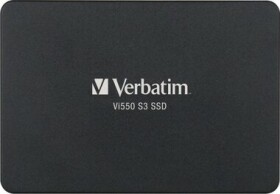 Verbatim Vi550 S3 512GB / SSD / 2.5 / SATA III / 3D NAND / R: 560MBs / W:535MBs / IOPS R: 75413 W:86756 / MTBF 2mh / 3y (49352)