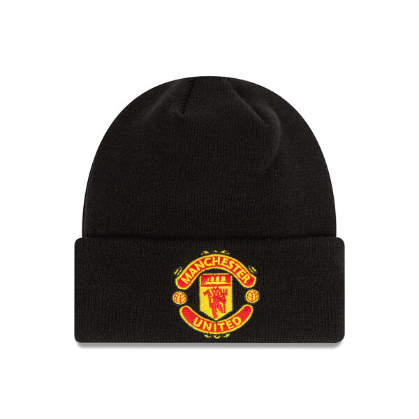 New Era Dětská zimní čepice Manchester United Essential Y cuff beanie černá
