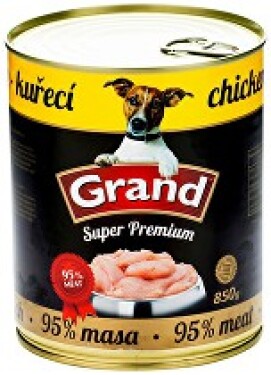 GRAND konz. Superpremium pes drůbeží 850g + Množstevní sleva Sleva 15%