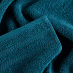 Sada froté ručníků a osušek MELISA šedá + petrolejová 4 ks