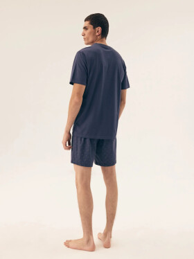 Pánské pyžamo 42601 Shore light blue - HENDERSON světle modrá XL