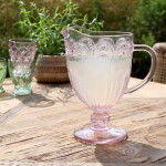 Chic Antique Džbán Saint-Émilion Dusty Rose 1 l, růžová barva, sklo