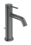 HANSGROHE - Tecturis S Umyvadlová baterie s výpustí, EcoSmart+, kartáčovaný černý chrom 73310340