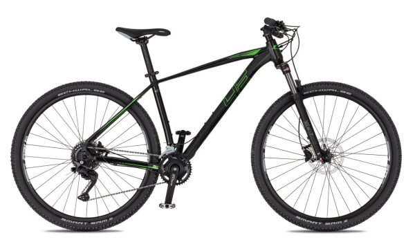 4EVER FRONTBEE 29", rám 17" (M), model 2025, barva pearl black/green - ZDARMA dopravné, seřízení, odborná montáž, pojištění a dárkový poukaz na nákup přílušensví! (Záruka nejlepší ceny! Nakupujte u autorizovaného prodejce!)