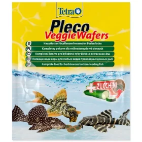 TETRA Krmivo Pleco Veggie Wafers / Vločky / Pro býložravé ryby / 15 g (A1-257313)