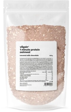 Vilgain Minutová proteinová ovesná kaše – Kokos s mléčnou čokoládou 400 g