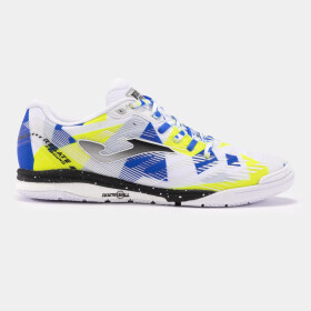 Pánské sálovky Joma Regate Rebound 2402 White Yellow Velikost bot: 45