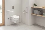 GROHE - Solido Set předstěnové instalace, klozetu a bidetového sedátka Bau Ceramic, softclose, tlačítko Even, chrom SANI15BB1102